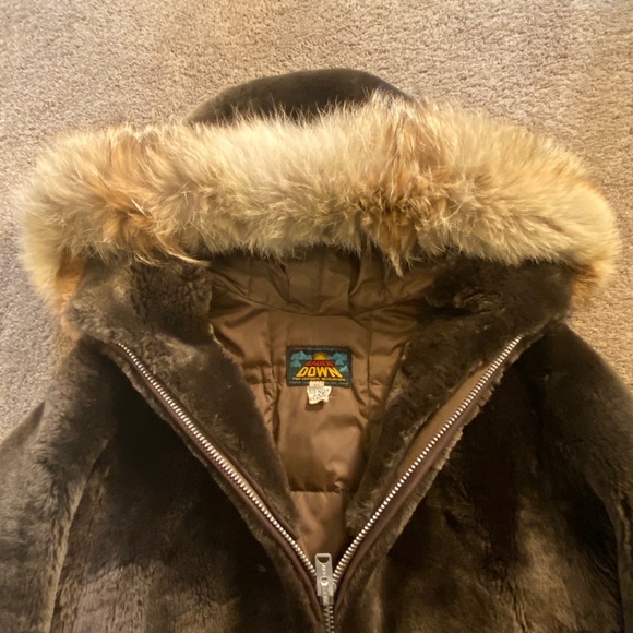 eddie bauer fur jacket